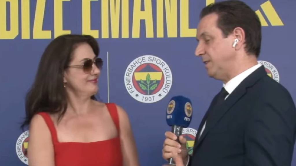 Fenerbahçe forma lansmanında 'kırmızı' skandal: Meltem Cumbul eleştirildi
