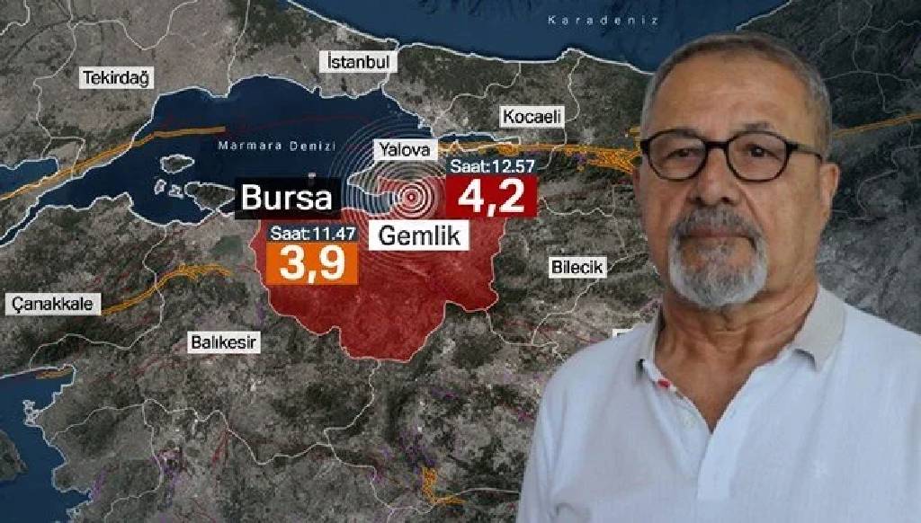 Bursa'de peş peşe sarsıntı: Naci Görür’den kritik uyarı