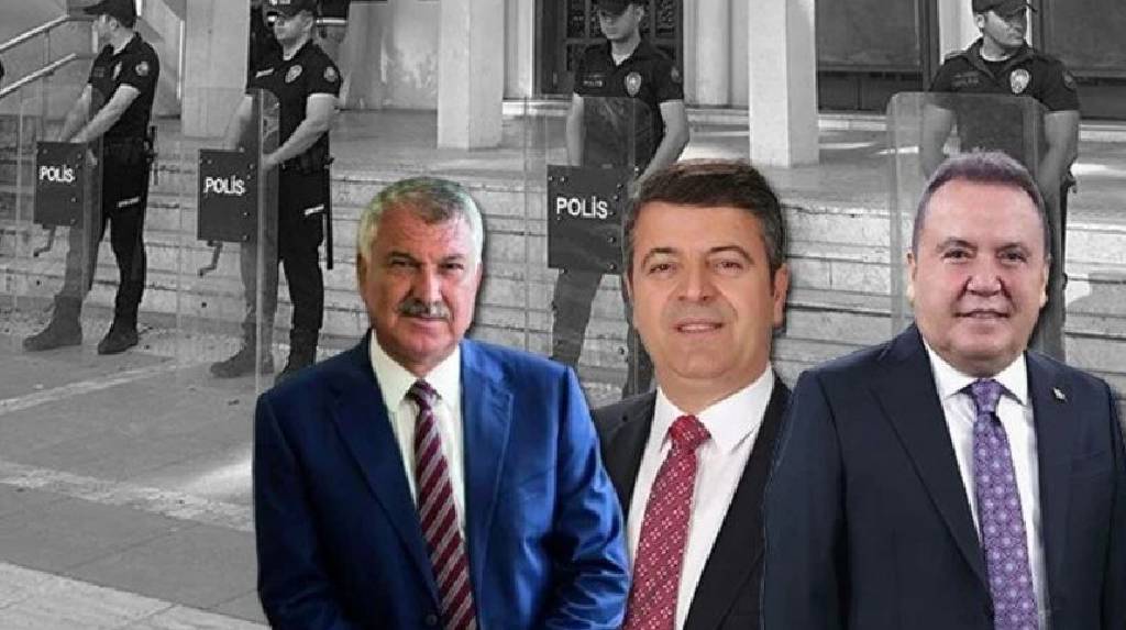 CHP'li belediyelere operasyon! Karalar, Böcek ve Tutdere gözaltına alındı…