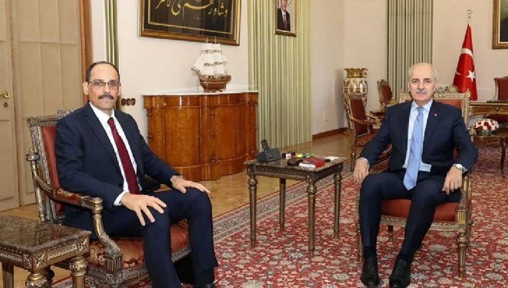 Terörsüz Türkiye için kritik zirve: Kalın ve Kurtulmuş görüştü