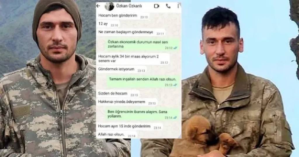 Şehit Özkan Özkanlı’nın son mesajları yürekleri sızlattı: Yetimlere umut oldu