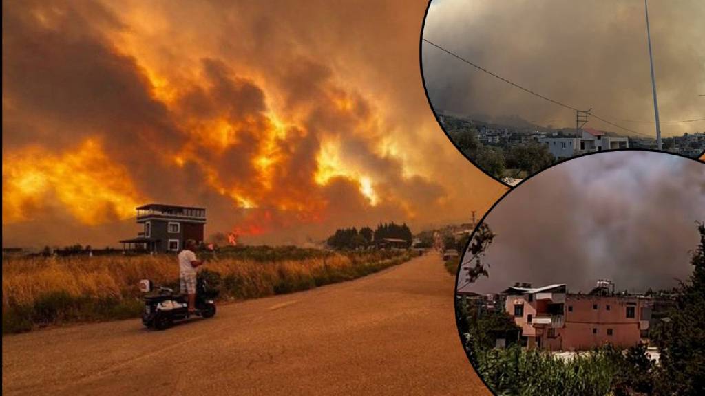 Hatay’da alevlerin izleri: Yanan alanlar drone ile görüntülendi