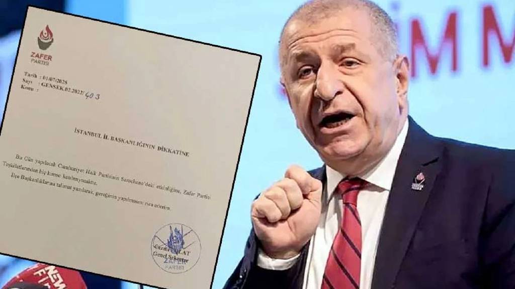 Saraçhane mitingine Zafer Partisi’nden veto