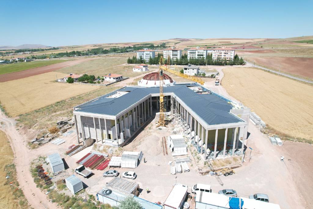 Türkiye'nin en büyük cemevi Nevşehir'de inşa ediliyor…