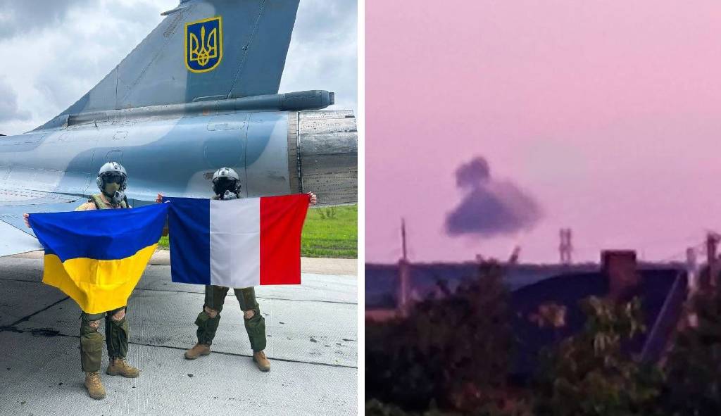 Ukrayna'da ilk: Fransız Mirage savaş uçağı düştü