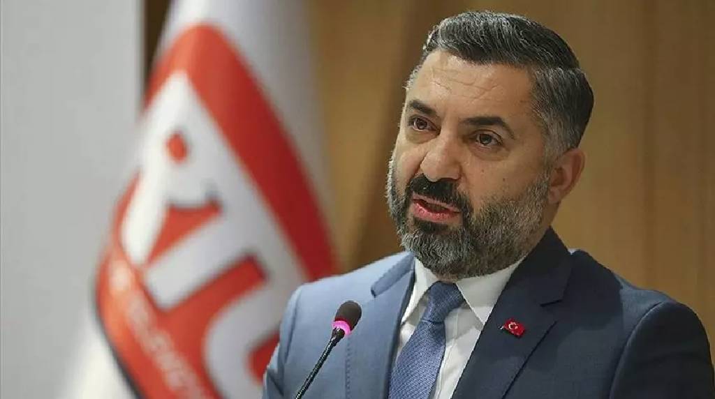 RTÜK Başkanı Şahin'den, terör örgütü PKK'nın silahları teslimiyle ilgili açıklama
