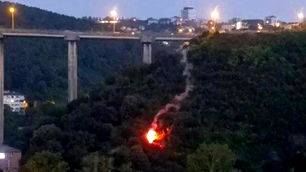 Beykoz'da orman yangını…