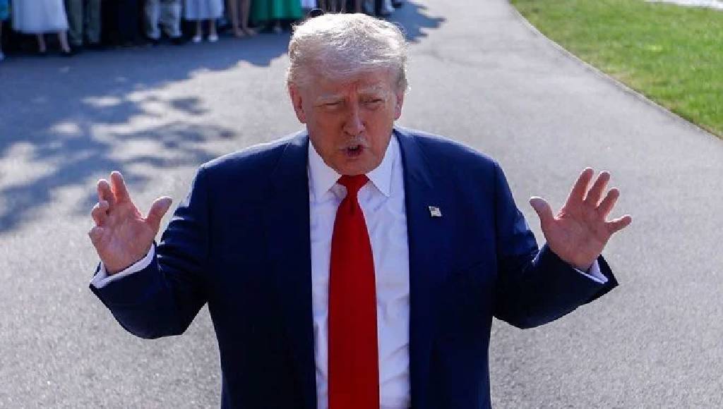 Trump'tan Macron'un Filistin'i tanıma kararına tepki!