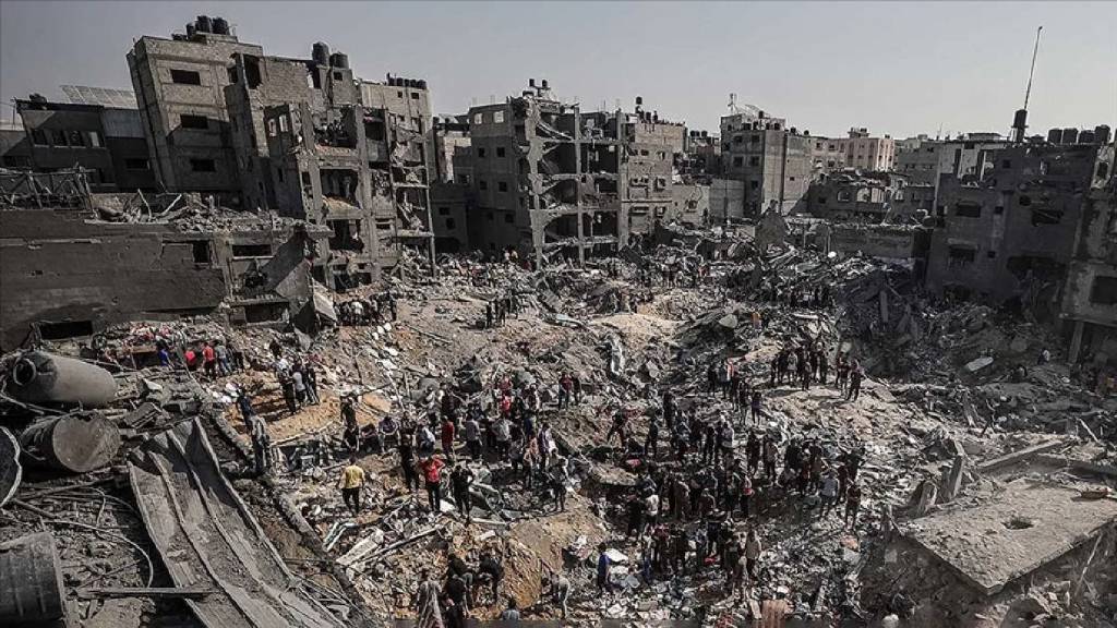 Gazze'de can kaybı 57 bin 680’e yükseldi