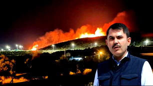 Murat Kurum açıkladı: "Yangınlarda 132 bağımsız birim hasar aldı"