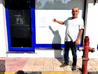 Sıcağa dayanamadı, iş yerini kapatıp gitti 
