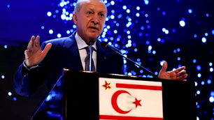 Cumhurbaşkanı Erdoğan'dan Kıbrıs'ta iki devletli çözüm mesajı