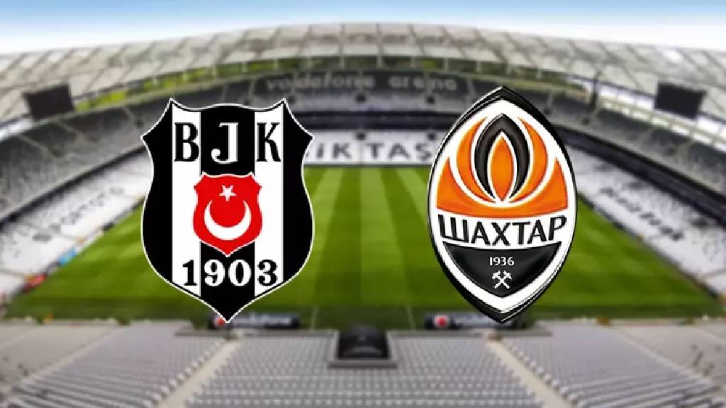  Beşiktaş, Ukrayna temsilcisi Shakhtar Donetsk ile karşı karşıya