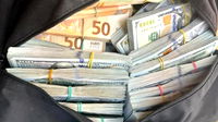 Edirne sınırında çantalar dolusu dolar, euro ve altın ele geçirildi