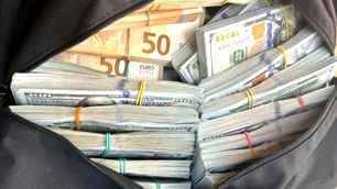 Edirne sınırında çantalar dolusu dolar, euro ve altın ele geçirildi