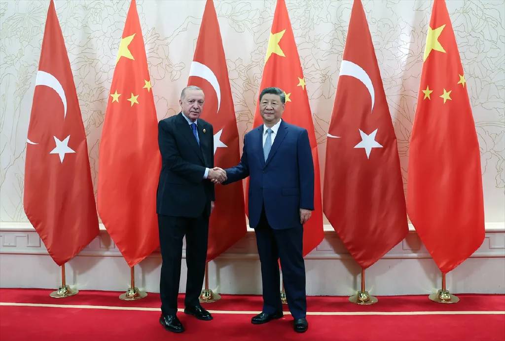 Cumhurbaşkanı Erdoğan, Şi Cinping ile görüştü