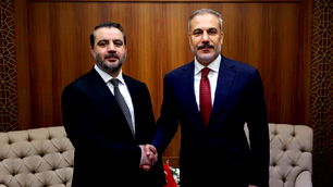 Hakan Fidan, Suriyeli mevkidaşı Şeybani ile bir araya geldi
