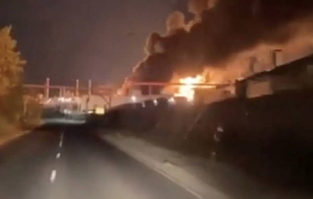 Ukrayna, Rusya'daki endüstriyel tesisi İHA ile vurdu