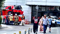 İstanbul Beylikdüzü'nde AVM'de yangın paniği