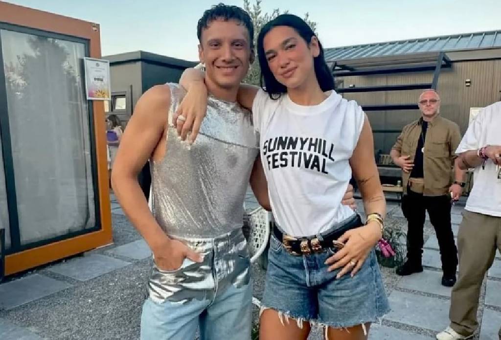 Edis ile Dua Lipa, Kosova'da bir araya geldi… 