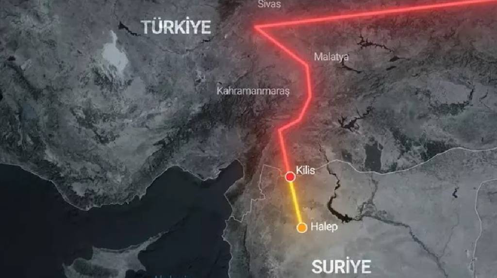 Türkiye'den Suriye'ye ilk doğalgaz akışı başladı...