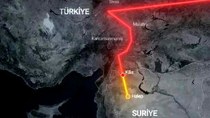 Türkiye'den Suriye'ye ilk doğalgaz akışı başladı...