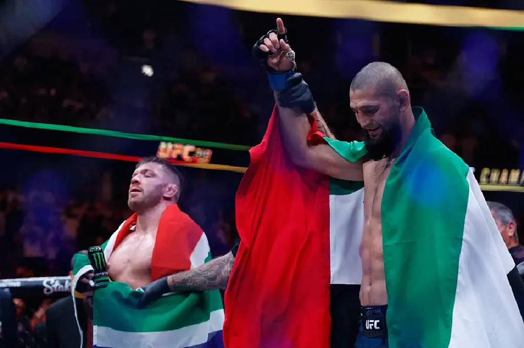 UFC'de orta sıkletin yeni kralı Khamzat Chimaev