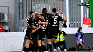 Beşiktaş, UEFA Konferans Ligi 3. ön eleme karşılaşmasında St.Patrick'i 4-1 mağlup etti