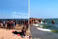 Tatil beldesinde patlayan mayın, felakete sebep oldu