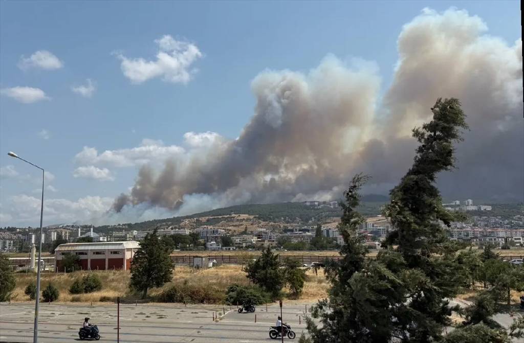 Çanakkale yangını tamamen kontrol altına alındı