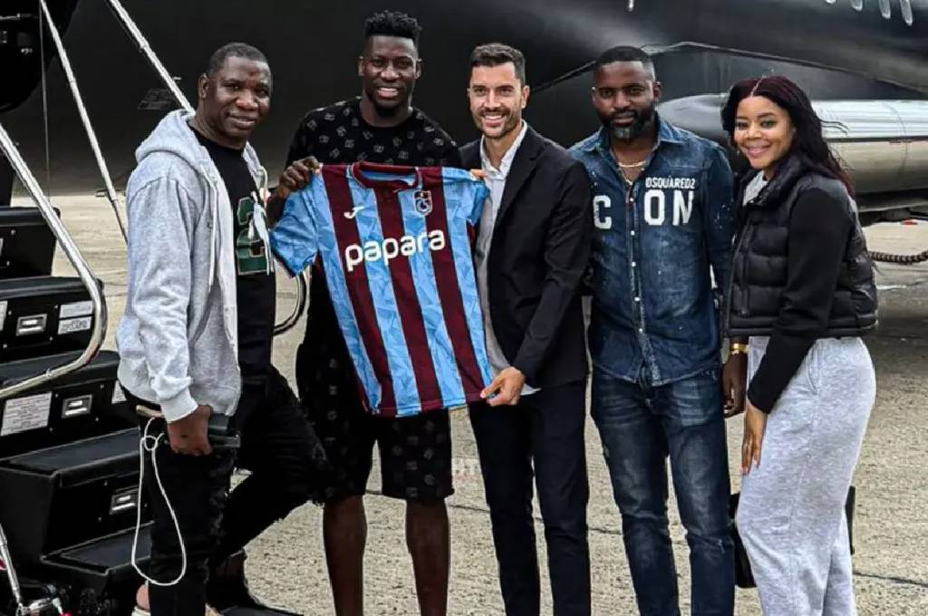 Onana, Trabzon'a indi