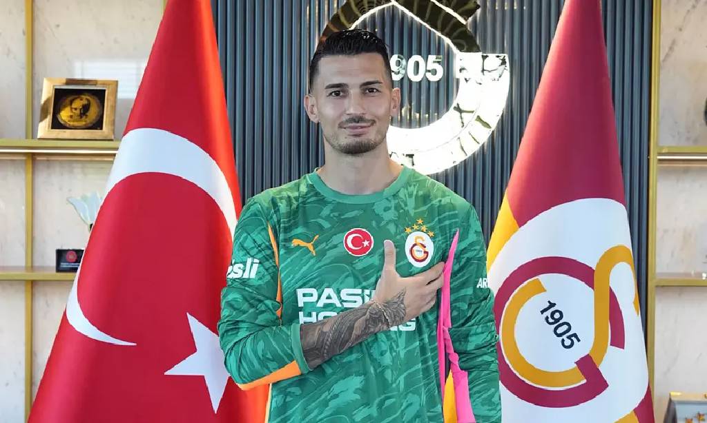 Uğurcan Çakır, sarı-kırmızılı formayı giydi
