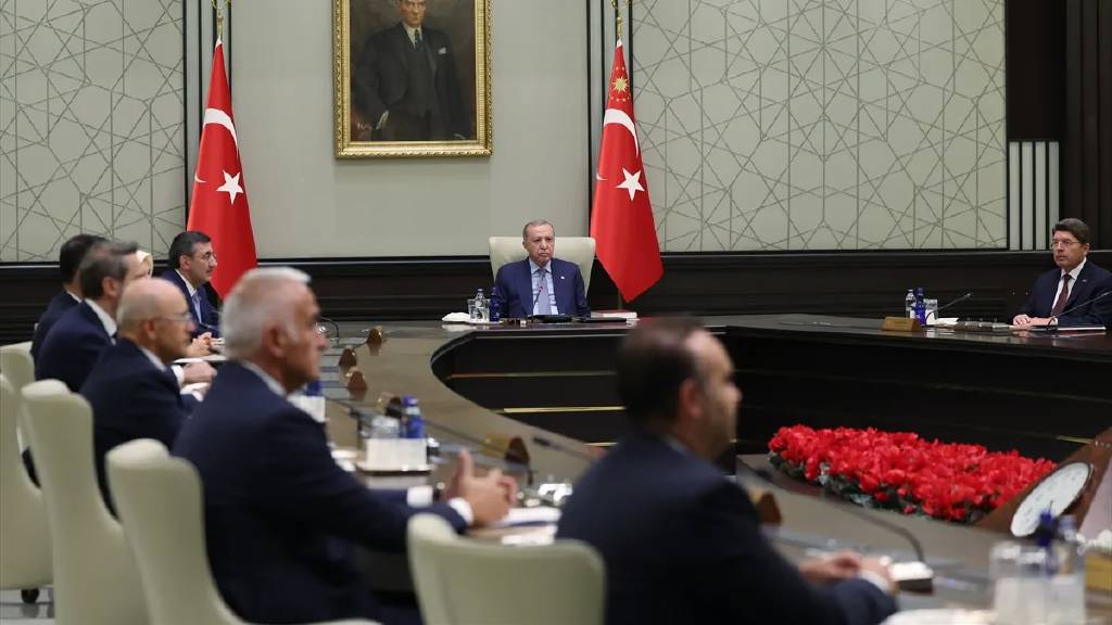 Cumhurbaşkanlığı Kabinesi, Beştepe’de toplandı