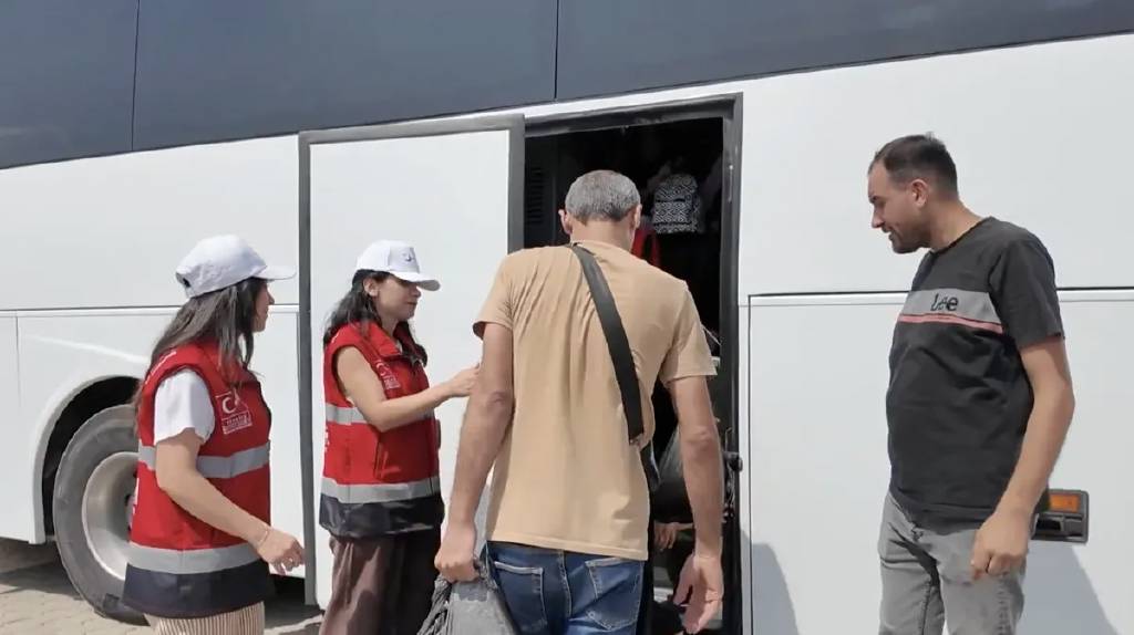 509 bin 387 Suriyelinin daha ülkesine döndüğü paylaşıldı