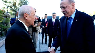 Cumhurbaşkanı Erdoğan ile Devlet Bahçeli, Ankara’da bir araya geldi