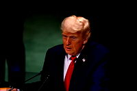 Trump'tan BM'Ye sert tepki :"Promter bile çalışmıyor"