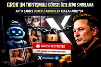 Grok görsel düzenleme özelliğine kısıtlama getirdi