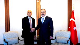 Hakan Fidan, Tom Barrack ile görüştü