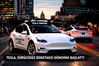 Tesla, sürücüsüz robotaksi dönemini başlattı