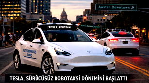 Tesla, sürücüsüz robotaksi dönemini başlattı