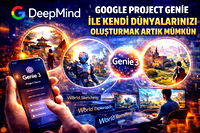 Google Project genie ile kendi dünyalarınızı oluşturmak mümkün