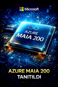 Microsoft Azure Maia 200 duyuruldu
