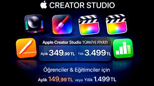 Apple Creator Studio hizmetini duyurdu
