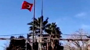 Nusaybin'de Türk Bayrağının indirilmesi tepki topladı