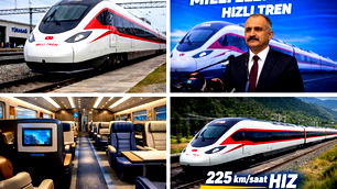 Milli elektrikli hızlı tren seti bu yıl raylara iniyor