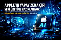 Apple'ın yapay zeka çipi üretime başlıyor