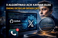 X algoritması açık kaynak oldu