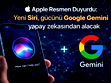 Apple'ın yapay zeka Siri programı için Gemini kullanılacak