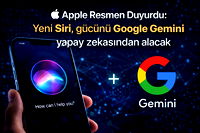 Apple'ın yapay zeka Siri programı için Gemini kullanılacak