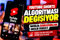 Youtube Shorts algoritması değişiyor